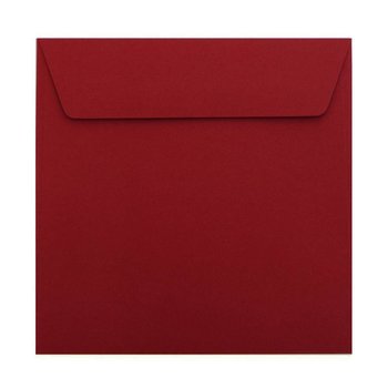 Envelope with adhesive 6,10 x 6,10 in in Bordeaux 120 g /...