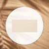 Envelopes 4,33 x 8,66 in with adhesive strips - cream