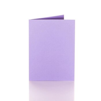 Folding cards 3,94 x 5,91 in 240 gsm 16 Purple
