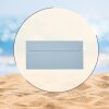 Envelopes 4,33 x 8,66 in with adhesive strips - light blue