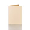 Elección de colores: tarjetas plegables 120 x 170 mm 240 g / m2 02 Creme