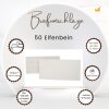 Envelopes 4,33 x 8,66 in with adhesive strips - ivory