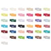 Envelopes 4,33 x 8,66 in with adhesive strips and window - tender salmon