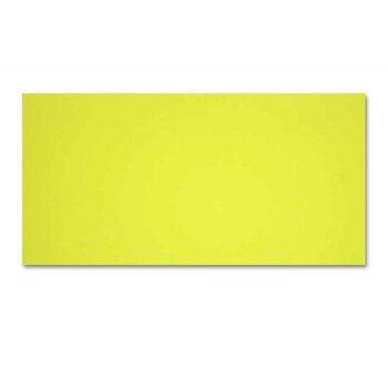 Enveloppes néon 11x22 cm avec bandes adhésives - jaune néon