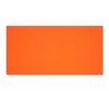 Enveloppes néon 11x22 cm avec bandes adhésives - orange fluo