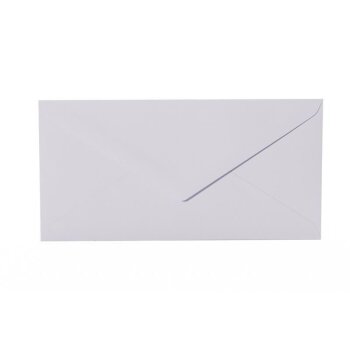 Briefumschläge DIN lang - 11x22 cm - Lila-Blau mit Dreieckslasche