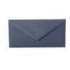 Sobres DIN largos - 11x22 cm - azul oscuro con solapa triangular