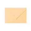 Enveloppes C6 (11,4x16,2 cm) - jaune or avec rabat triangulaire