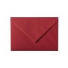 Enveloppes C6 (11,4x16,2 cm) - Bordeaux à rabat triangulaire