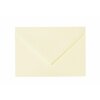 Enveloppes C6 (11,4x16,2 cm) - jaune délicat avec un rabat triangulaire