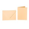 Envelopes C6 + folding card 3.94 x 5.91 in - gold-yellow