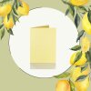 Cartoncini pieghevoli 15x20 cm - giallo
