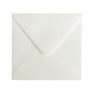 Quadratische Briefumschläge 150 x150 mm Ivory, Off White nassklebend 120 g/qm