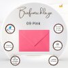 Envelopes DIN B6 (4,92 x 6,93 in) - pink with a triangular flap