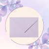 Envelopes DIN B6 (4,92 x 6,93 in) - lilac with a triangular flap
