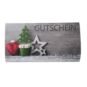 Wickelgutscheine Geschenkgutschein Blanko WGS 104