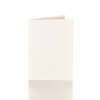 Cartes pliantes 12x17 cm - ivoire