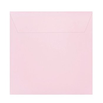 Briefumschlag haftklebend 155x155  mm in kräftiges Rosa 120 g/qm