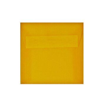Quadratischer Briefumschlag Transparent 125 x 125 mm -...