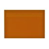 Transparenter Briefumschlag C5 162 x 229 mm - Orange mit Haftstreifen
