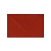 Transparent envelope 2,44 x 3,86 in for business cards - red with a triangle flap