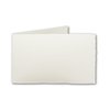100 vere carte fatte a mano A6 semi-opache, 240 g / m², bianche, 105 x 148 mm