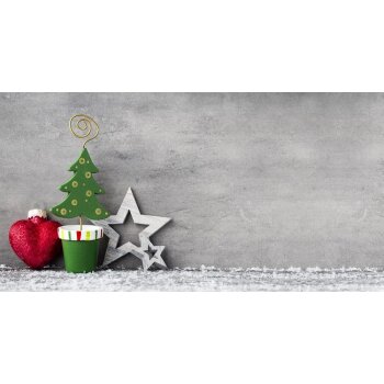 Christmas envelopes DIN long (DL) white lantern without...