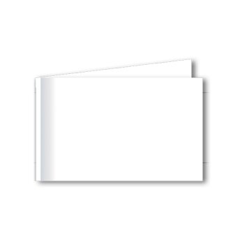 Trauerkarten, weiß, halbmatt, 115x185 mm, 240...