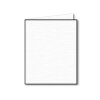 Trauerbogen, weiß, leinen, 174 x 215  mm, gefalzt, 2 mm gerändert 100g/m²