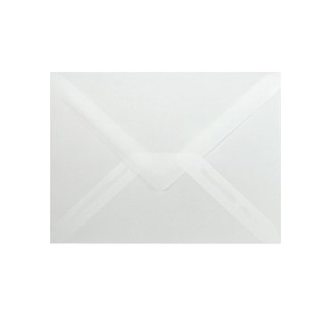 25 transparent envelopes DIN B6 (4,92 x 6,93 in) with...