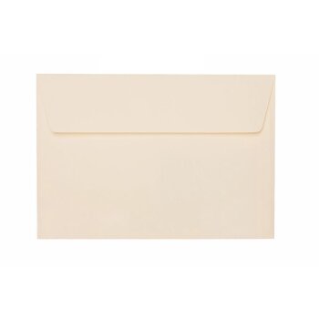 B6 envelopes with adhesive strips 4.92 x 6.93 in cream