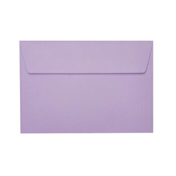 B6 envelopes with adhesive strips 4.92 x 6.93 in lilac