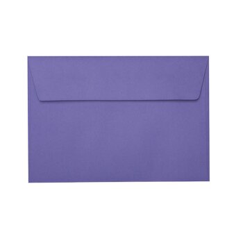 Enveloppes B6 avec bandes adhésives 125x176 mm violet