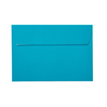 Enveloppes B6 avec bandes adhésives 125x176 mm bleu