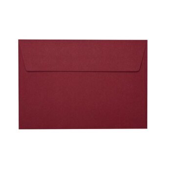 DIN B6 envelopes Self-Adhesive Strip  125x176 mm Bordeaux