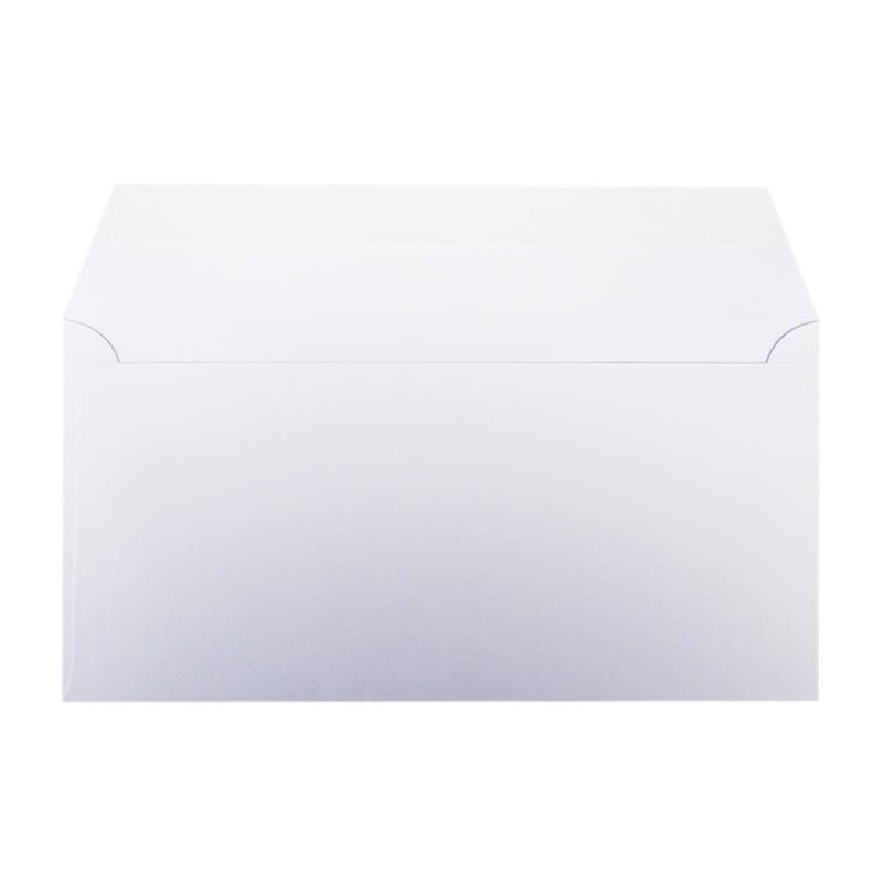 Envelopes bright white ,, Din long, 4,33 x 8,66 in, Receipt envelopes with adhesive