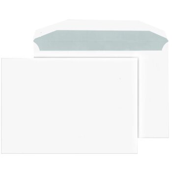 Envelopes DIN C5 6,37 x 9,01 in - white 100g wet adhesive
