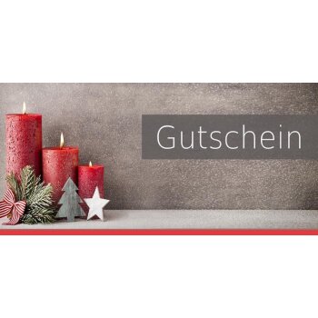 Weihnachtsgutscheine Gutscheinkarten Geschenkgutschein...