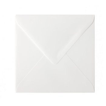 Envelopes 6,29 x 6,29 in natural white / ivory with inner...