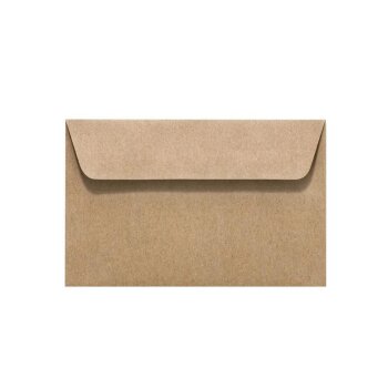 Kraft paper envelopes DIN B6 (4,92 x 6,93 in) - recycled...