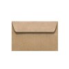Kraft paper envelopes DIN B6 (4,92 x 6,93 in) - recycled paper with adhesive