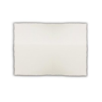 100 handmade paper cards A6 semi-matt, 240 g / m², white,...