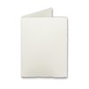 10 Echt Bütten Karten hochdoppelthalbmatt, 240 g/m², weiß, 148 x 105 mm
