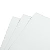 10 carte di carta vergata vera, doppia metà opaca, 240 g / m², bianco, 148 x 105 mm