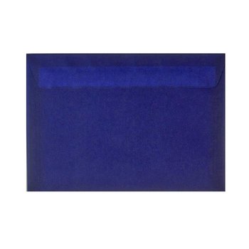 Transparenter Briefumschlag  C5 162 x 229 mm - Blau mit...