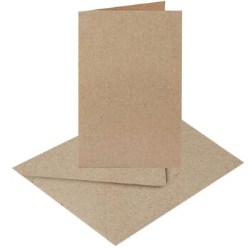 Briefumschläge aus Kraftpapier Vintage...