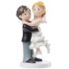Tortendeko Dekofigur Hochzeitspaar 10 cm  3870441