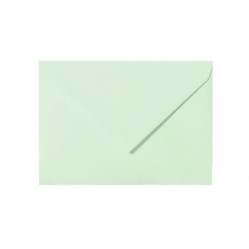 Briefumschläge B6 + Faltkarte 12x17 cm - Lindgrün
