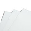 100 handmade paper leaves with wild ribs, 115 g / m², cream-white, 8,27 x 11,42 in