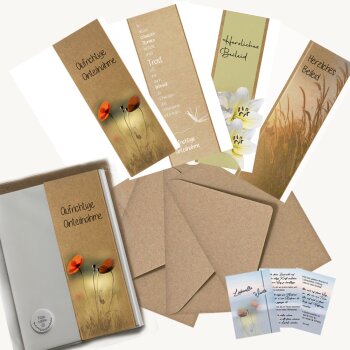 Trauerumschläge DIN C6 114x162 mm mit Haftstreifen...